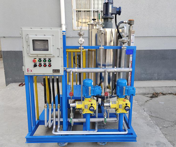 某工程公司購買中天恒遠公司防爆型加藥裝置 某工程公司購買中天恒遠公司防爆型加藥裝置